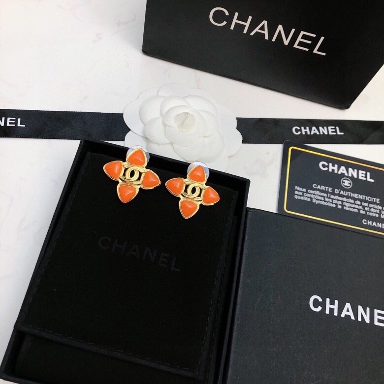 Ch*el earrings